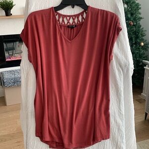 Papermoon Top - Brick Red Sz- S